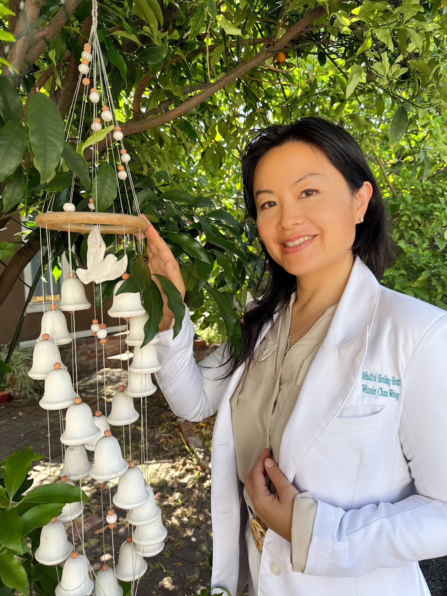 Dr. Winnie Chan Wang photographed for the South China Morning Post